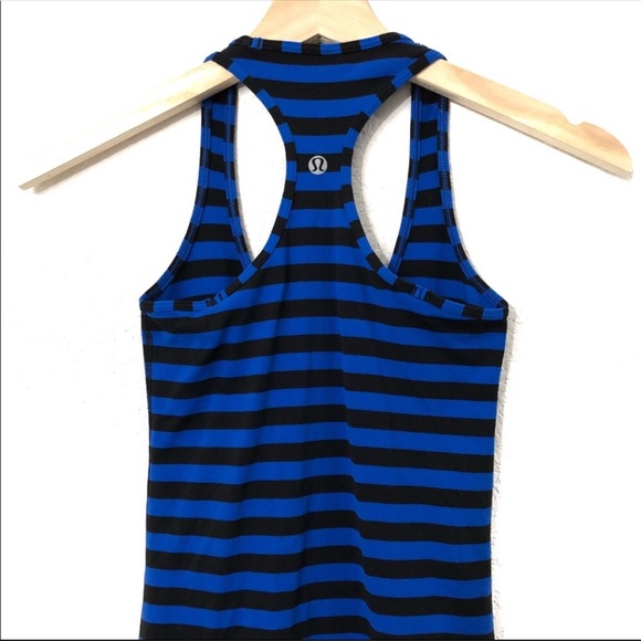 Lululemon Striped Razorback Tank - Picture 3 of 7